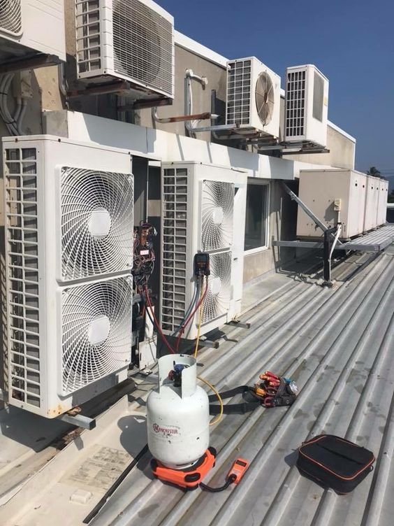 HVAC ducting and air handling installation by Weather Cool